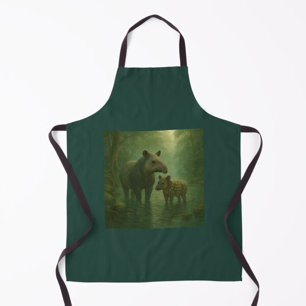 Item preview, Tapir River Guardian – GeoWild Nature Protector Art designed and sold by GeoWild Designs.