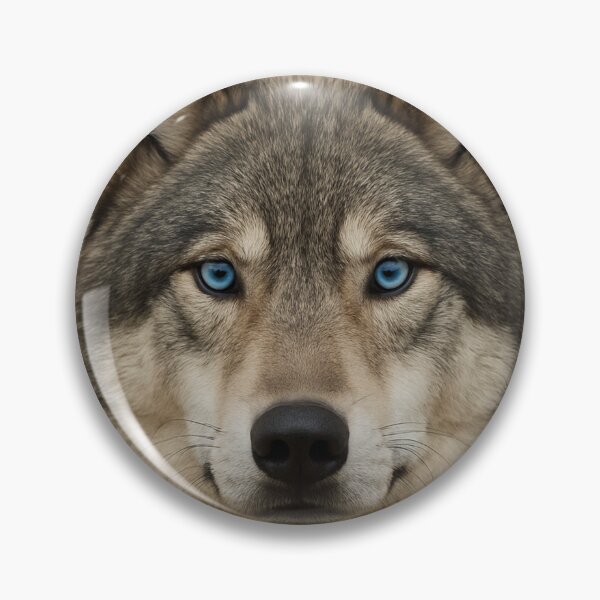 Item preview, The piercing gaze of a wolf designed and sold by The Cozy Cauldron.