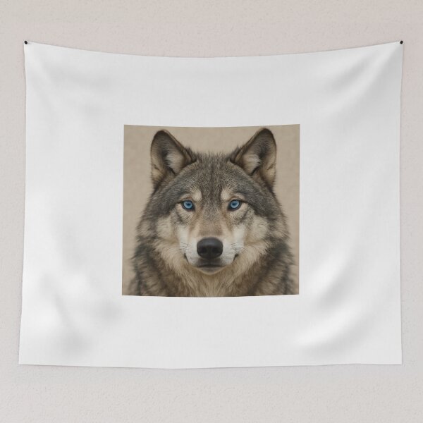 Item preview, The piercing gaze of a wolf designed and sold by The Cozy Cauldron.