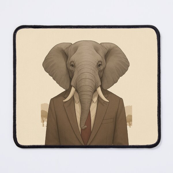 Item preview, THE QUIET ELEPHANT designed and sold by TheWonkyEaselCo.