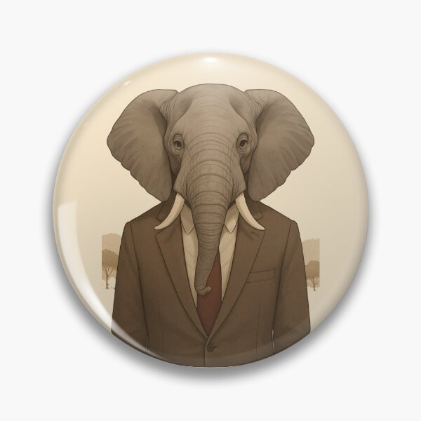 Item preview, THE QUIET ELEPHANT designed and sold by TheWonkyEaselCo.