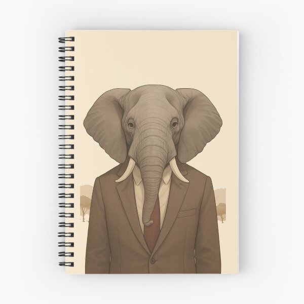 Item preview, THE QUIET ELEPHANT designed and sold by TheWonkyEaselCo.