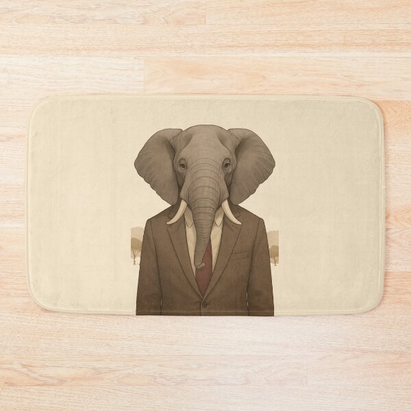 Item preview, THE QUIET ELEPHANT designed and sold by TheWonkyEaselCo.