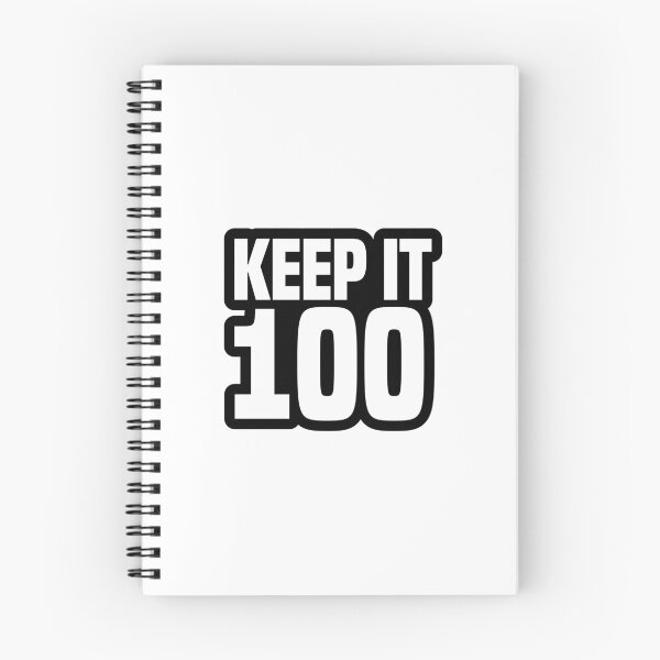 Item preview, Keep it 100, Outline designed and sold by Memes N Lore .