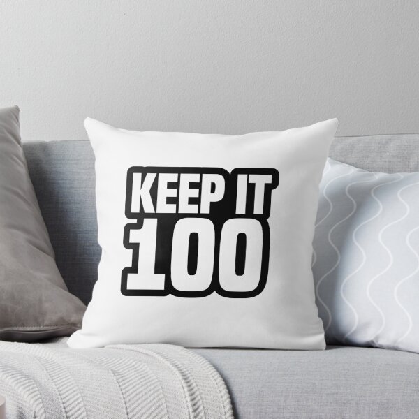 Item preview, Keep it 100, Outline designed and sold by Memes N Lore .