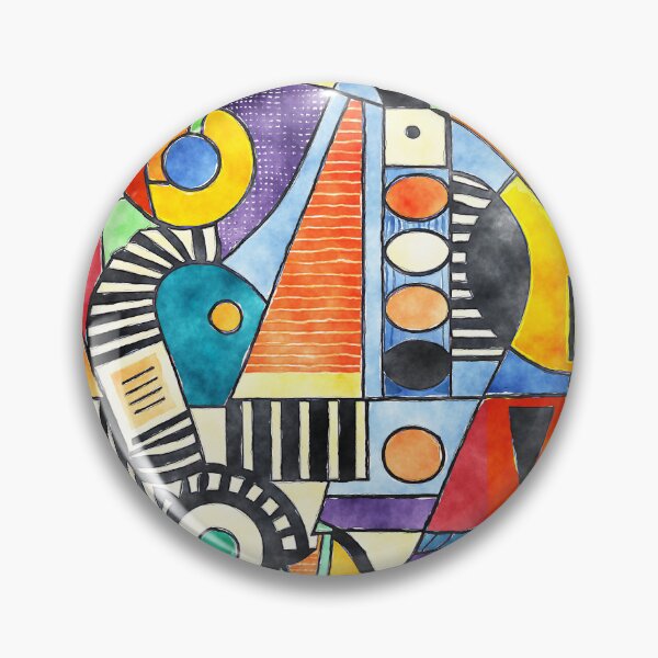 Item preview, Abstract watercolor painting  designed and sold by FatBirdie.