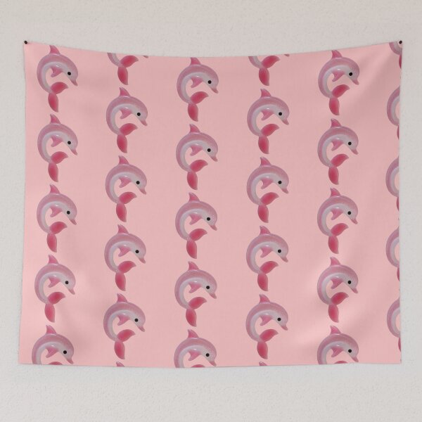 Item preview, Soft Pink Dolphin designed and sold by softpeachclub.