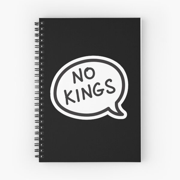 Item preview, NO KINGS Quote Speech Bubble 50501 Protest designed and sold by Owcomm.