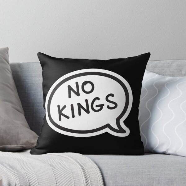 Item preview, NO KINGS Quote Speech Bubble 50501 Protest designed and sold by Owcomm.