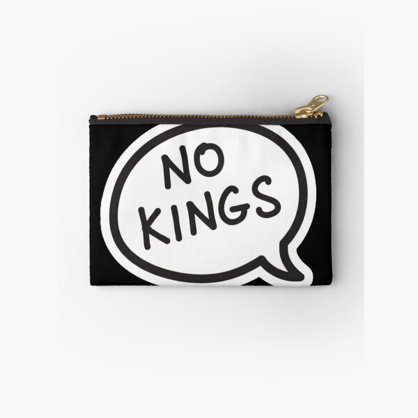 Item preview, NO KINGS Quote Speech Bubble 50501 Protest designed and sold by Owcomm.