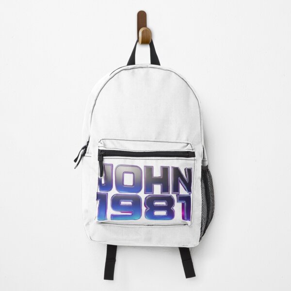 Item preview, JOHN 1981: Retro 80s Vibe Design designed and sold by AlexLineArt.