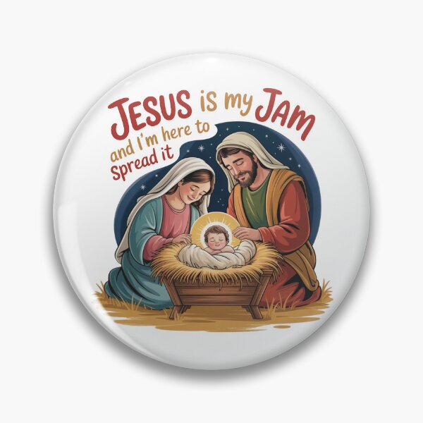 Item preview, Jesus is My Jam and I' Here to Spread It Santa Family designed and sold by AleksandraJac05.