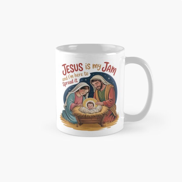 Item preview, Jesus is My Jam and I' Here to Spread It Santa Family designed and sold by AleksandraJac05.