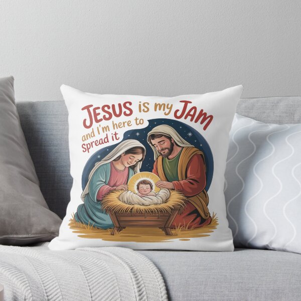 Item preview, Jesus is My Jam and I' Here to Spread It Santa Family designed and sold by AleksandraJac05.