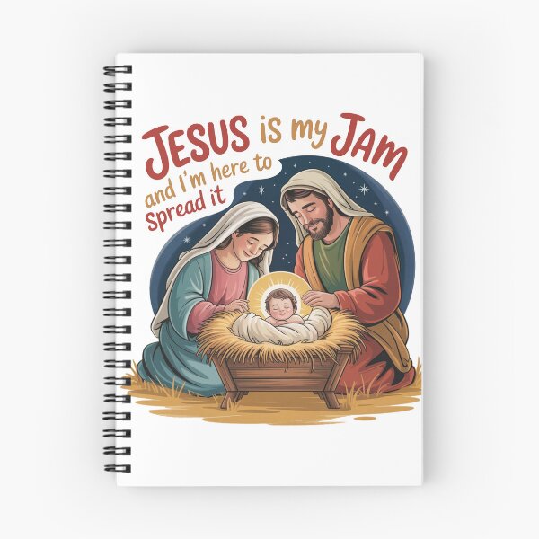 Item preview, Jesus is My Jam and I' Here to Spread It Santa Family designed and sold by AleksandraJac05.