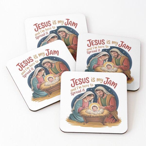 Item preview, Jesus is My Jam and I' Here to Spread It Santa Family designed and sold by AleksandraJac05.