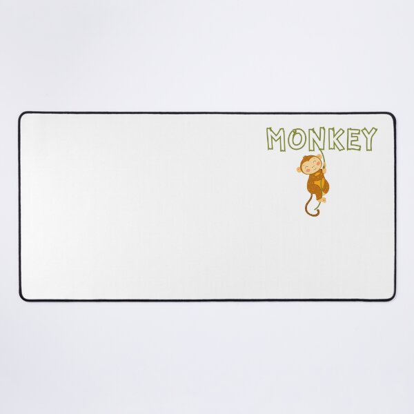 Item preview, Cute Monkey Cartoon Illustration – Playful Jungle Animal Design for Kids & Animal Lovers designed and sold by TorqueThread.