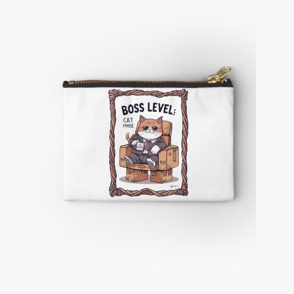 Item preview, Boss Level Cat – Funny CEO Kitty Design designed and sold by Jocamedahub.