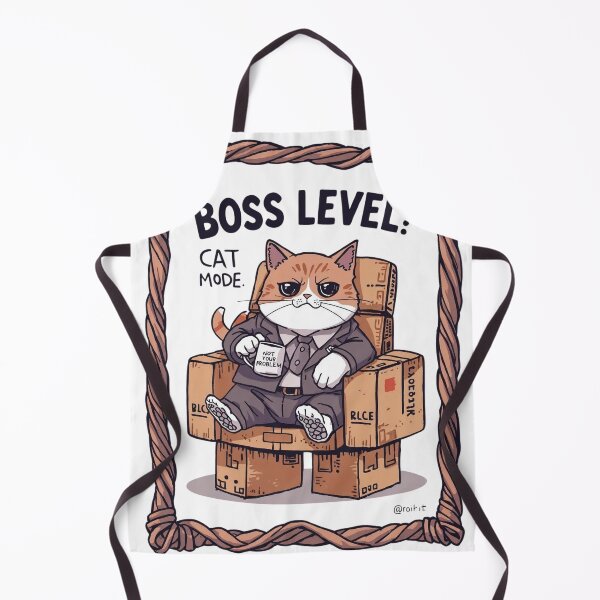 Item preview, Boss Level Cat – Funny CEO Kitty Design designed and sold by Jocamedahub.