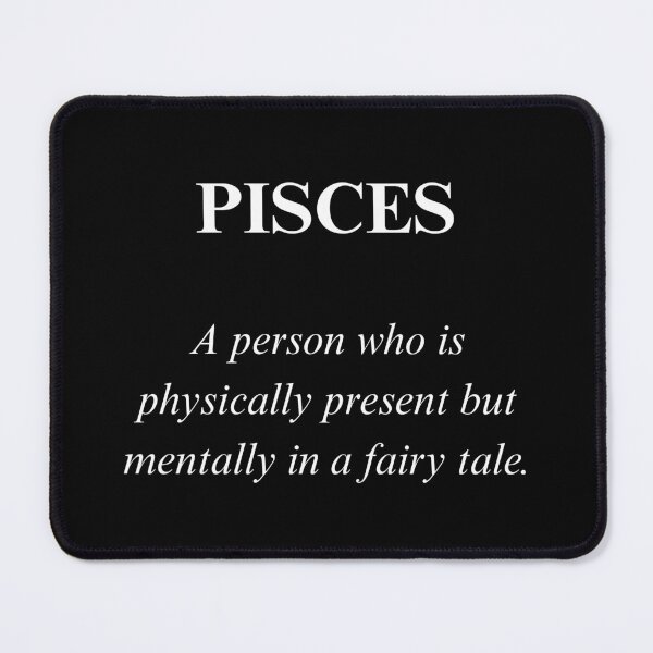 Item preview, Funny Pisces Definition - Sarcastic Zodiac Typography designed and sold by JonyDG.