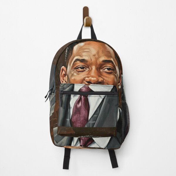 Item preview, Smiling Actor Suit and Tie Portrait Art | Goatee Diamond Earring Painting | Energetic Screen Icon designed and sold by Art's Diner.