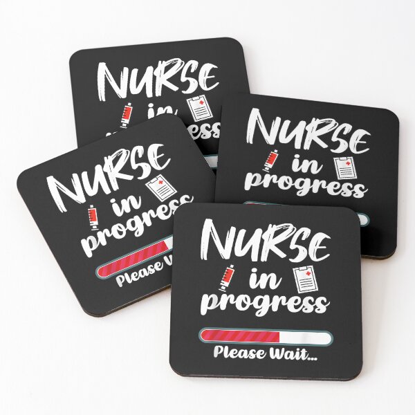 Item preview, Nurse In Progress Please Wait, Nurse, Nurse Appreciation, Nurse Gift, Nursing School, Future Nurse, Nursing Student designed and sold by DoodleUrban.