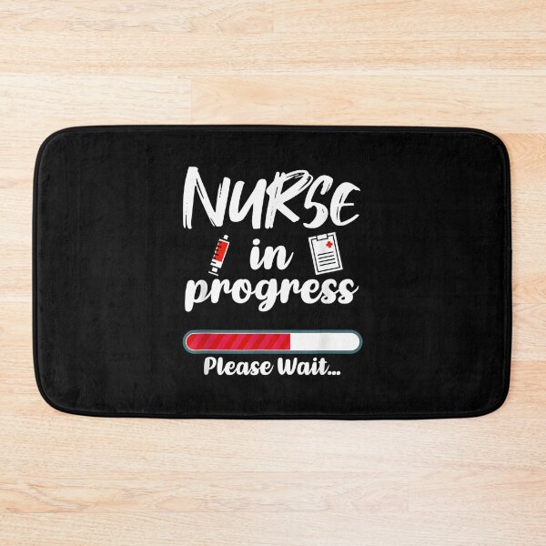 Item preview, Nurse In Progress Please Wait, Nurse, Nurse Appreciation, Nurse Gift, Nursing School, Future Nurse, Nursing Student designed and sold by DoodleUrban.