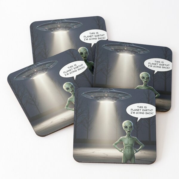 Item preview, Alien landing  designed and sold by Cosmic-whisper.