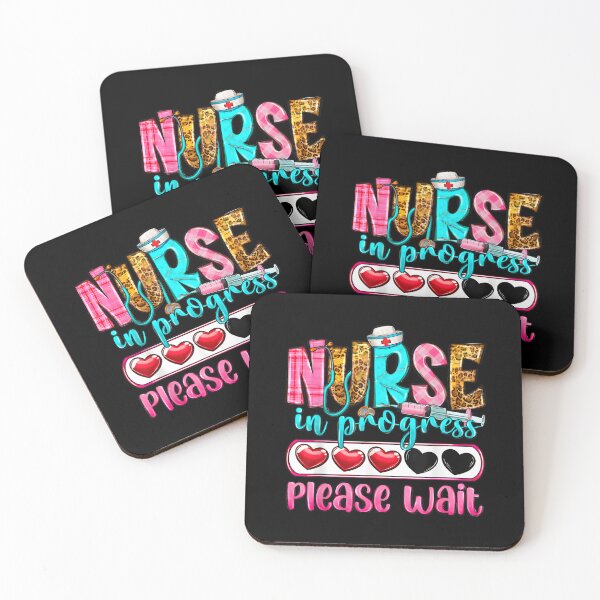 Item preview, Nurse In Progress Please Wait, Nurse, Nurse Appreciation, Nurse Gift, Nursing School, Future Nurse, Nursing Student designed and sold by DoodleUrban.