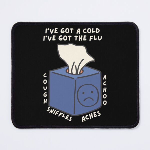 Item preview, Feeling Sick Cold Flu Funny Tissue Box | Sick Humor designed and sold by SunandShade.