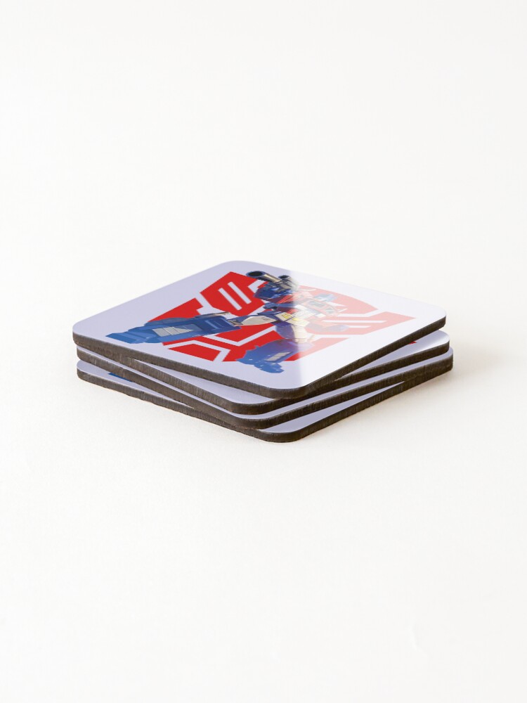 Thumbnail 4 of 5, Coasters (Set of 4), Prime designed and sold by FunMonkeyDesign.