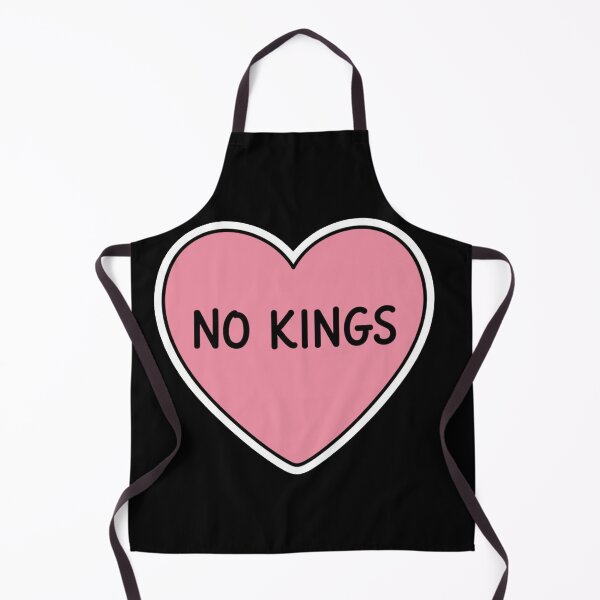 Item preview, No Kings Pink Heart Anti Trump 50501 designed and sold by Owcomm.