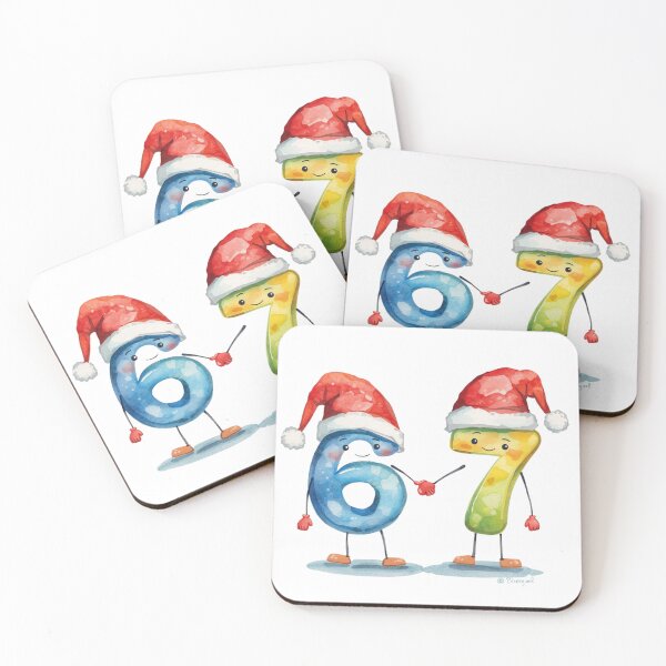 Item preview, Six seven meme 6-7 bruh funny xmas  designed and sold by CyberArtistOne.