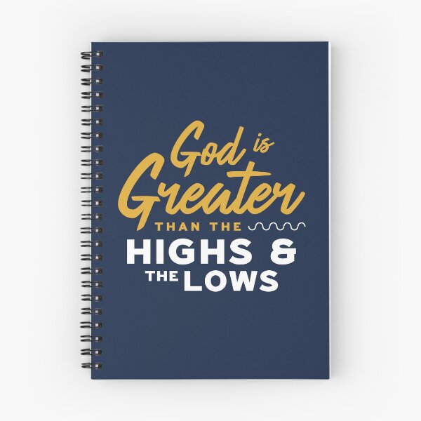 Artikelvorschau, Gott ist größer als Höhen und Tiefen | Minimalistisches christliches Glaubenssymbol entworfen und verkauft von grmnts by KCC.