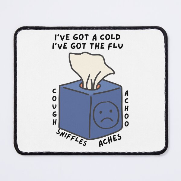 Item preview, Feeling Sick Cold Flu Funny Tissue Box | Sick Humor designed and sold by SunandShade.
