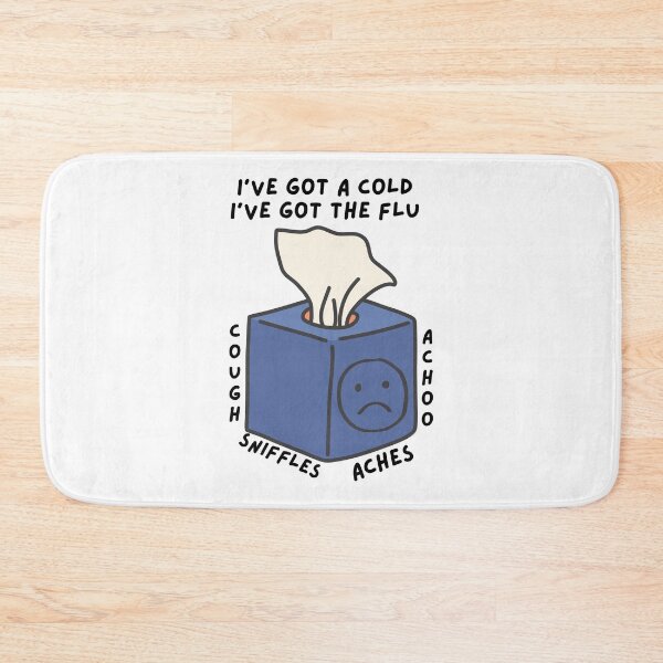 Item preview, Feeling Sick Cold Flu Funny Tissue Box | Sick Humor  designed and sold by SunandShade.