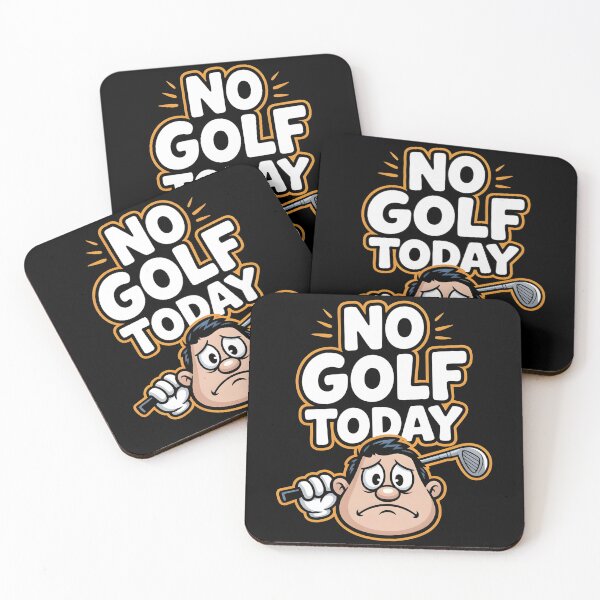 Item preview, No Golf Today, Funny Sad Golfer Design for Golf Lovers designed and sold by BLZART.