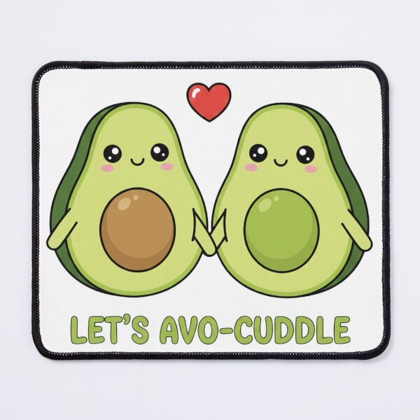 Item preview, Let's Avo-Cuddle – Cute Avocado Valentine Pun designed and sold by ARTReMi.