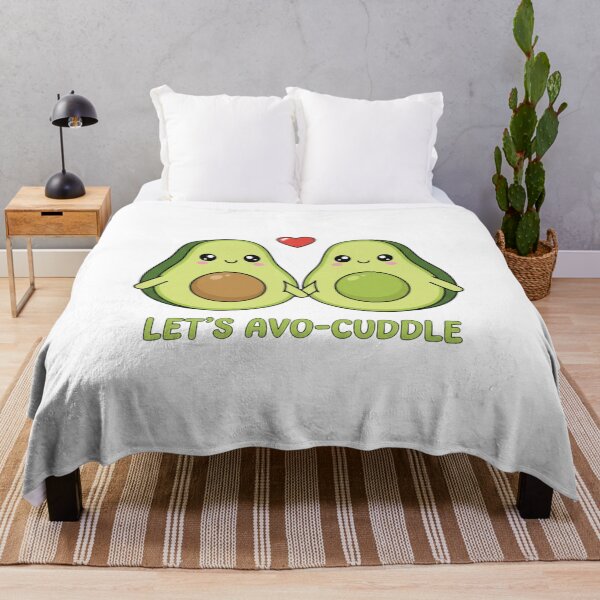 Item preview, Let's Avo-Cuddle – Cute Avocado Valentine Pun designed and sold by ARTReMi.