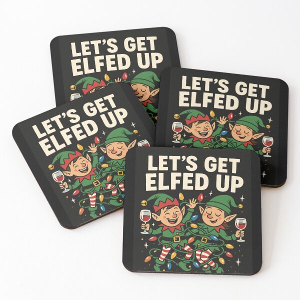 Item preview, Let's Get Elfed Up designed and sold by Wildched Artistry.