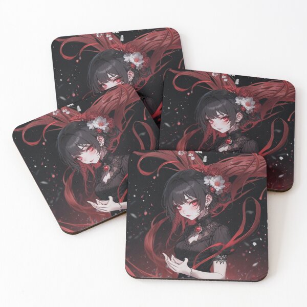 Item preview, Crimson Gothic Girl Fantasy Portrait designed and sold by RED-MOUSE.