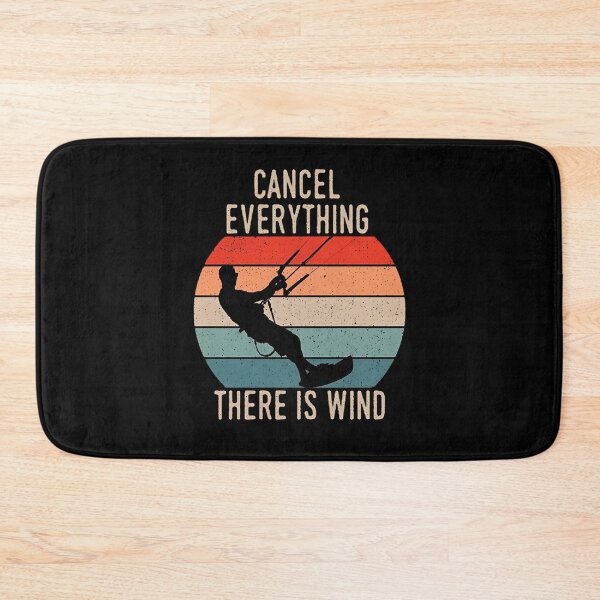 Item preview, Cancel Everything There Is Wind, Kiteboarding Lover, Vintage Kiteboarding Design For Men And Women, Gift For Kiteboarder, Power Kite designed and sold by DoodleUrban.