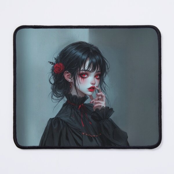 Item preview, Gothic Rose Girl Dark Fantasy designed and sold by RED-MOUSE.