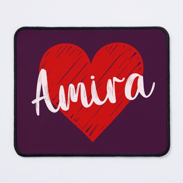 Item preview, Amira Name Red Heart designed and sold by Jeallan Designs.