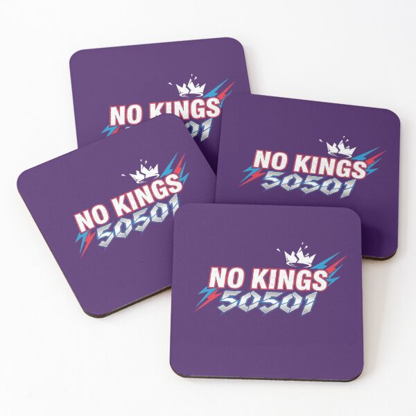 Item preview, NO KINGS 50501 Anti Trump designed and sold by Owcomm.