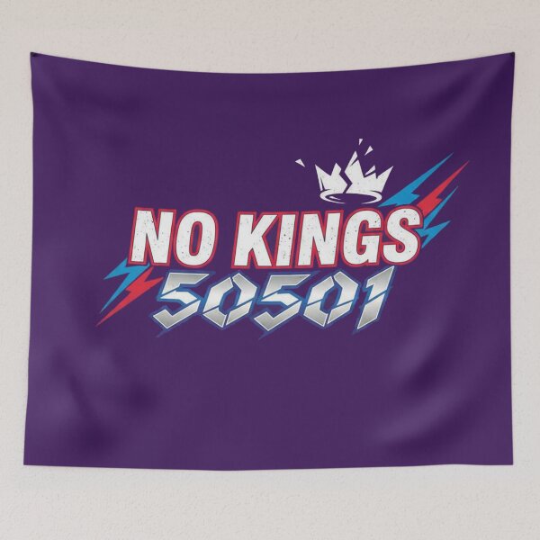 Item preview, NO KINGS 50501 Anti Trump designed and sold by Owcomm.
