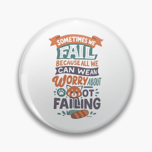 Item preview, Fear of Failure – Atychiphobia Motivation Design designed and sold by SMARTKIT  DESIGNAGENCY.