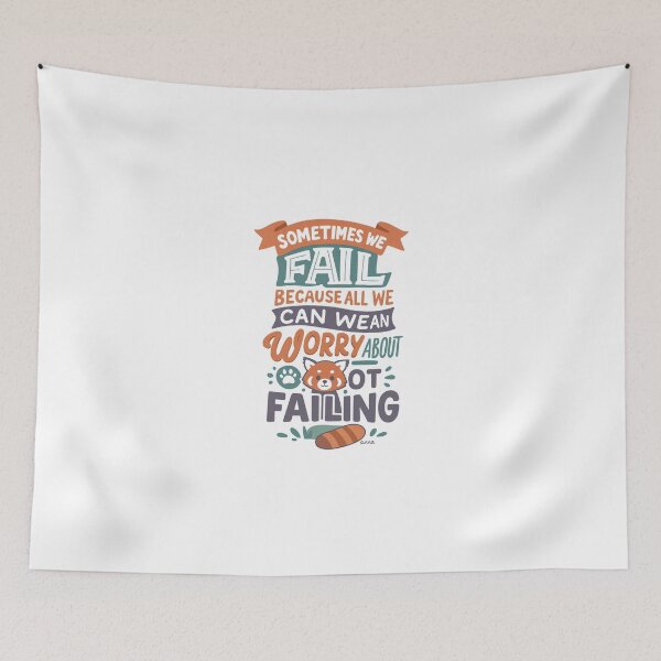Item preview, Fear of Failure – Atychiphobia Motivation Design designed and sold by SMARTKIT  DESIGNAGENCY.