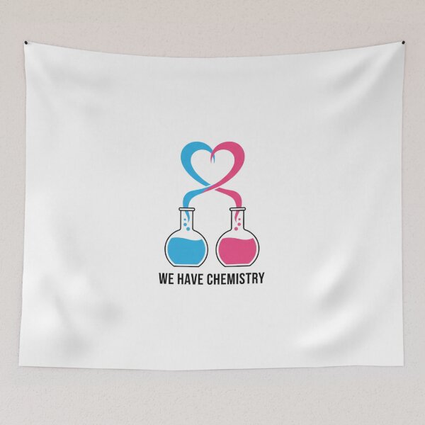 Item preview, We Have Chemistry – Science Nerd Valentine designed and sold by ARTReMi.