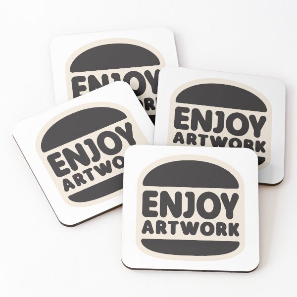 Item preview, Enjoy BK Logo (Black) designed and sold by  Enjoy Artwork .